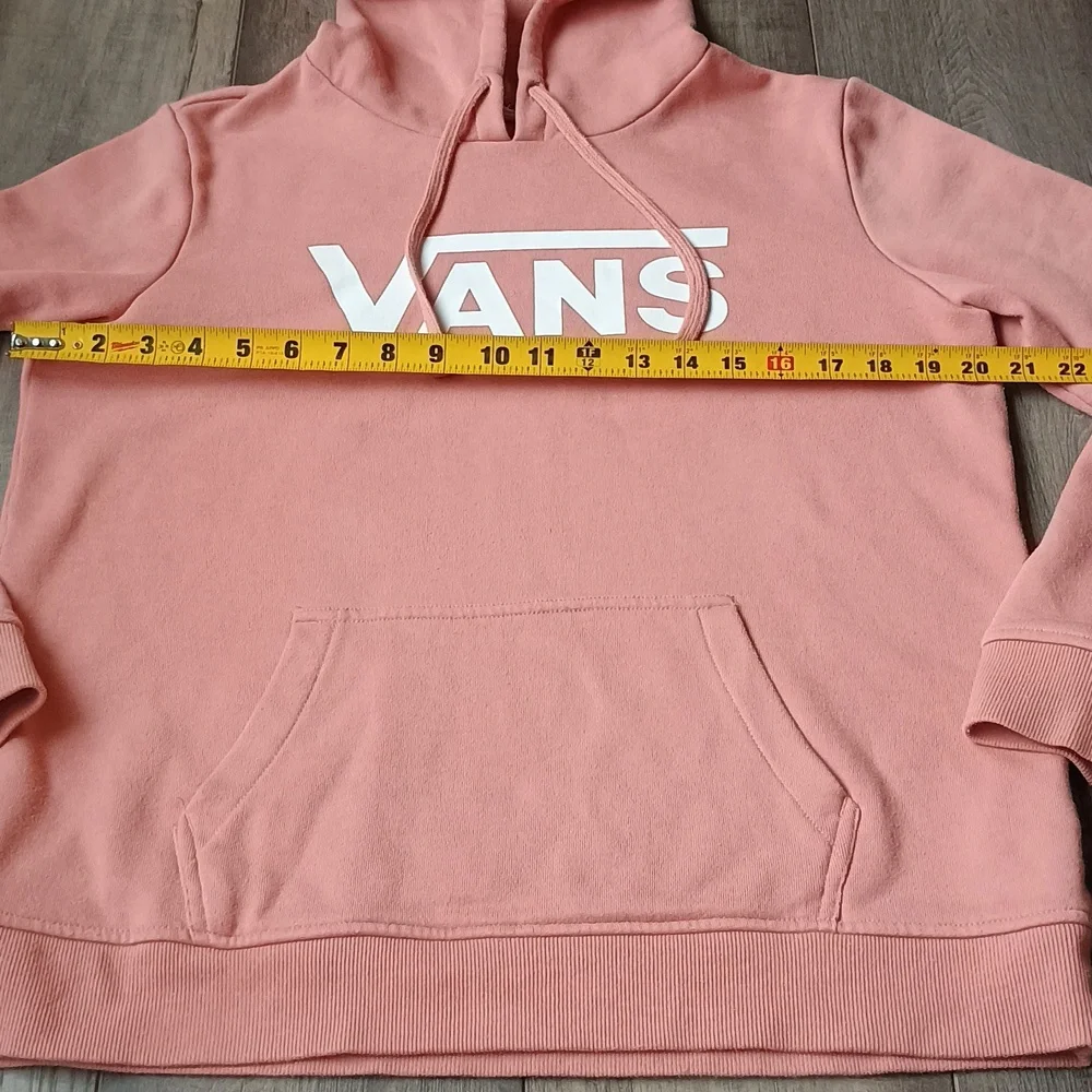 Vans Pink Drawstring Hoodie size M - Picture 7 of 12